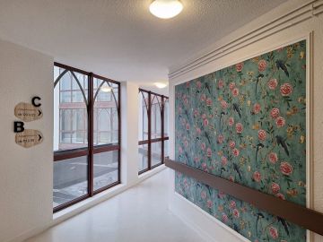 Les jardins d'Avalon se refont une beauté. Signalétique et décoration