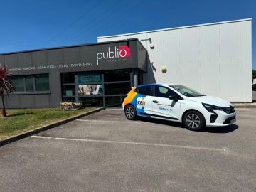 Réalisation d’un semi-covering pour @ganassurances.france #semicovering#covering#marquage#publicité#communication#gan#assurances#publio#brest