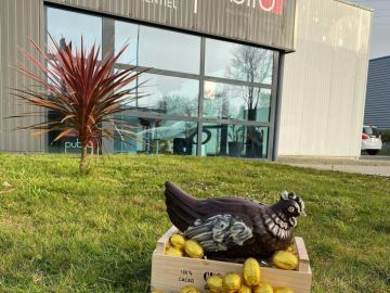 Grande chasse aux oeufs chez Publio. 
#pâques #oeufsenchocolat #brest #breizh