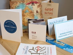 cartes et dépliant