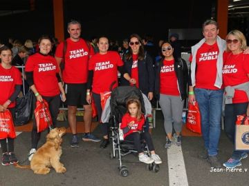 Une partie de la TEAM Publio réunie ce Dimanche au départ du 10km #leclercgouesnoubrestmetropole organisée par @bles.dor_athletisme au profit de la recherche...